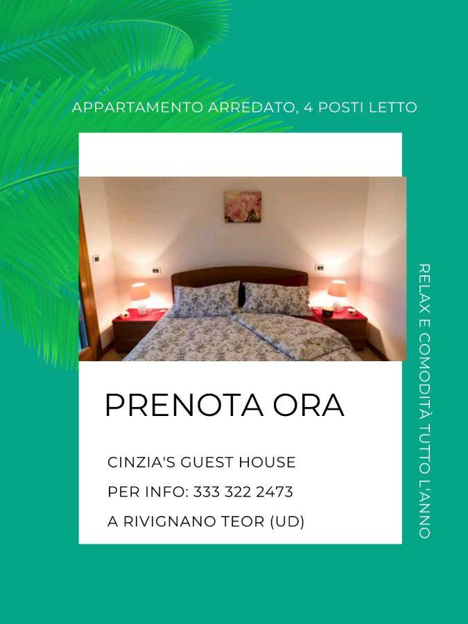 Cinzia'S Guest House, Vicino A Lignano E Udine Rivignano Extérieur photo